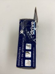 Pair Drive Brand White Glide Ski Plastic Add On To 1″ Folding Walkers