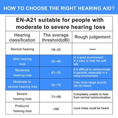 16 channel rechargeable hearing aid,suitable for moderate to severe hearing loss