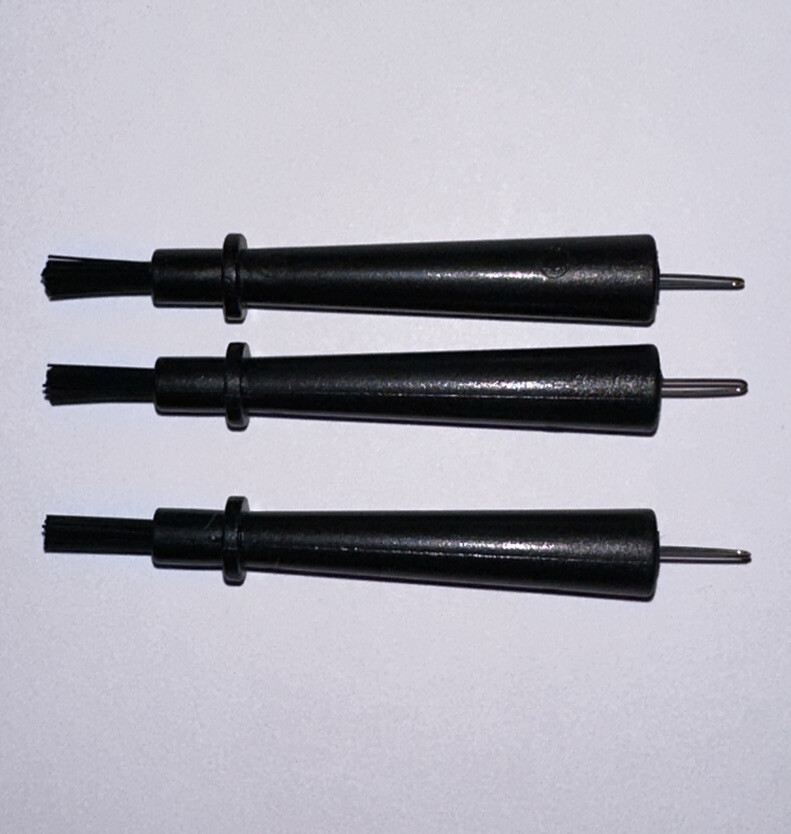 Hearing Aid Cleaning Brush with Wax Loop (3 Pack) USA SELLER!