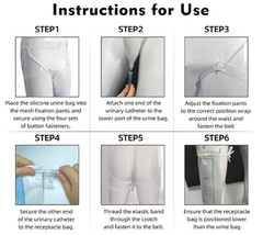 Urine Collection Bag Wearable Urinal for Men Portable Male Urine Collection Bag