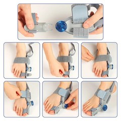 Bunion Fix Hallux Valgus Corrector Toe Straightener Splint Pain Relief Men Women