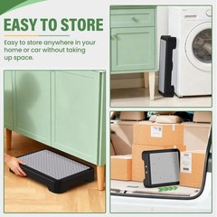 One Step Stool Platform Assistive Devices for Elderly Cars, Bed,Stair Bathroom