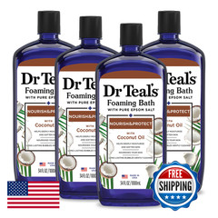 Dr Teal’S Dr Teals Foaming Bath Pure Epsom Salt Nourish Protect Coconut Oil 34