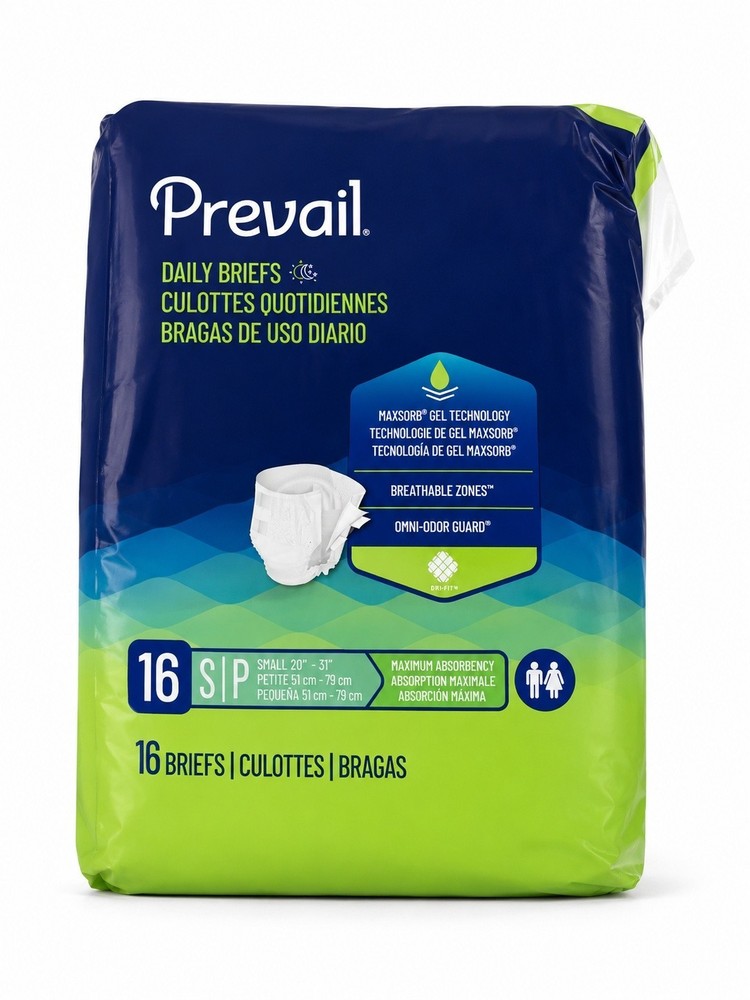 Attends Adult Underwear Small Ultimate Absorbency Unisex Disposable 16 Count