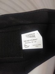 Copper Fit Rapid Relief Back Support 3-in-1 Adjustable Hot/Cold Therapy One Size