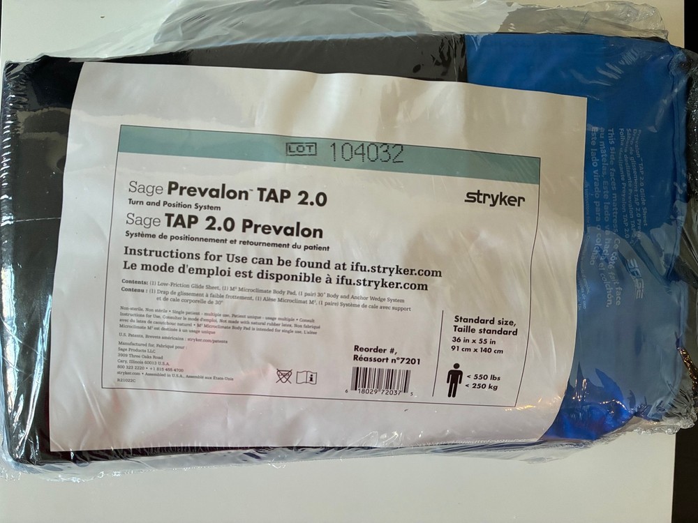 NEW SAGE Prevalon Turn and Position Tap System 2.0 Wedges/Sheet 7201