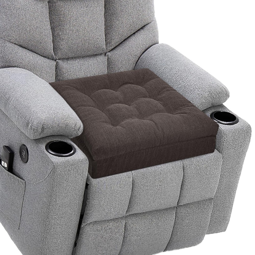 HAVARGO Recliner Cushions for Elderly, 20x20x5 Inch Thick 20x20x5, Taupe