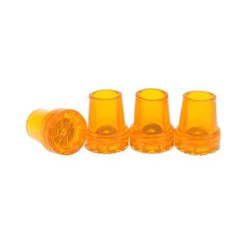 4pcs Anti-skid Stable Shock Absorb End Crutch Cane 2mm