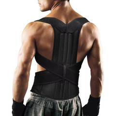 Adjustable Back Brace Posture Corrector Belt Lumbar Support for Men Women