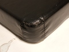 Instrument Specialists Inc C-150-2 Seat Cushion High Resilient Foam Pad Black