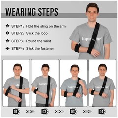 Shoulder Immobilizer for Elbow Injury – Adjustable Arm Strap%