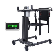 Patient Lift Transfer Chair , Adjustable Height Electric Lift Assist Device