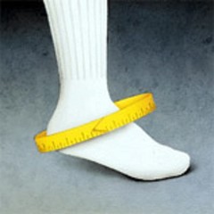 Med Spec ASO Ankle Stabilizer Medium Black Lace-Up Brace for Sprains & Injury