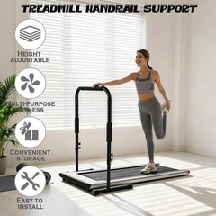 Adjustable Walking Pad Handle Bar – Fits 21.7″ Wide, Height 31.5″-43.3