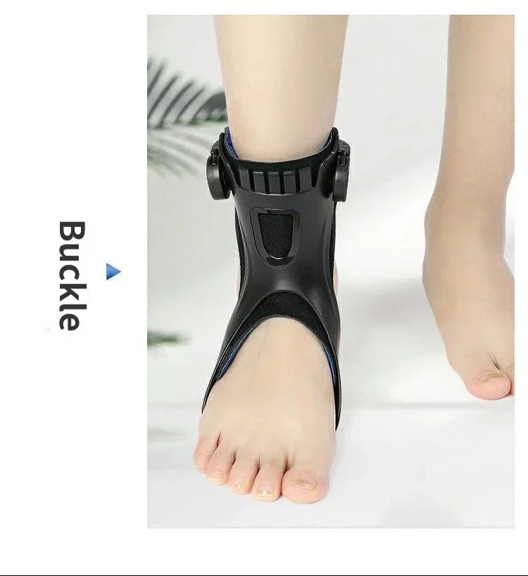 Drop Foot Brace Orthosis Ankle Support With Comfortable Inflatable Airbag US