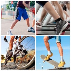 1-5 Pairs Compression Socks Ankle Neuropathy Socks Plantar Fasciitis Ankle Socks