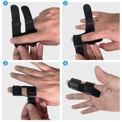 4 Pcs Trigger Finger Splints/Brace for Knuckle Immobilization,Broken Protector