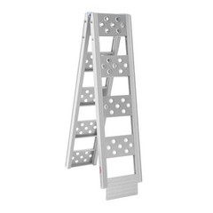 Folding Aluminum Motorcycle Ramp 6FT 440 lbs Capacity – 8″ Wide Portable 1PC