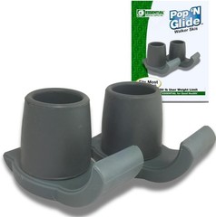 Pop & Glide Walker Ski Glides, 2 Pack – Universal Fit for Smooth Mobility
