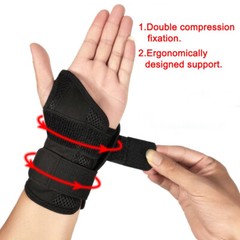 Left Right Hand Wrist Support Brace Splint Carpal Tunnel Sprain Arthritis Pain