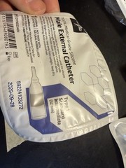 20x Sterile MEDLINE MALE External Catheter REF DYND23406 Size: Standard Exp 2029