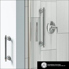 KOHLER Carmichael 16 in. Grab Bar in Polished Chrome K-R27235-CP