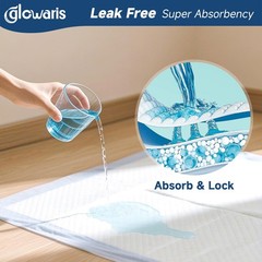 50 Count 30” x 36” XXL Disposable Underpads, Super Absorbent Leakproof Quick …