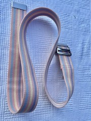 MediChoice Pastel Stripe Gait Belt 2” x 54” Transfer Assist Belt Pink Blue