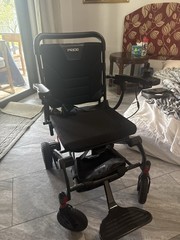 Pride Mobility Jazzy Carbon Folding Travel Power Wheelchair – Battery 44 Lbs