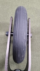Caster Wheel & Forks Assy for Ki Mobility Focus CR Tilt in Space Wheelchair Used