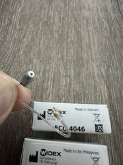 NEW SET OF WIDEX SIZE 4M POWER R&L HEARING AID RECEIVERS FOR Unique,Beyond,Evoke