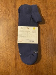 NWT Comrad Allies Blue Compression Socks Ankle Height Men’s XL 13-15 Comfort