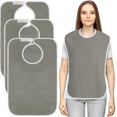 Utopia Towels 3 Pack Premium Unisex Adult Bibs for Elderly Women Men,…