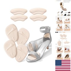 Dr. JK’s 8 Pcs Beige Metatarsal Pads, Invisible Cushioning for Heels & Sandals