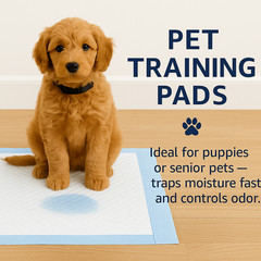 Chucks Pads [150-Pads] Underpads 23×36 Bed & Pee Pads | Puppy Pads | Chux Pads