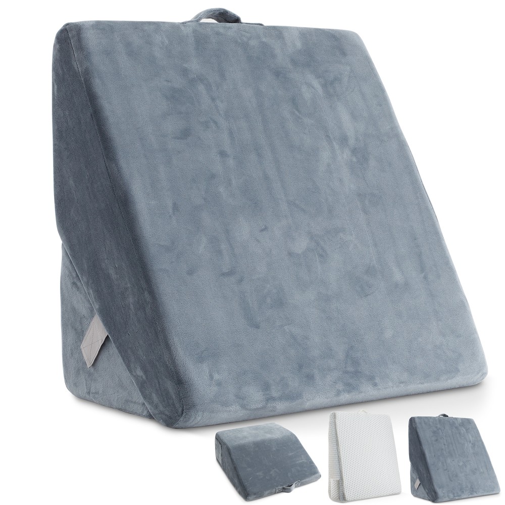 Memory Foam Bed Wedge Pillow and Body Positioner