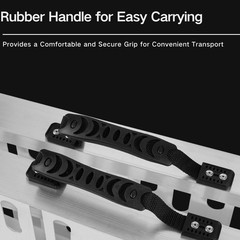 7.5 Ft Rampa De Aluminio Heavy Duty Para Autos Carros Motos Plegable 750 Libras