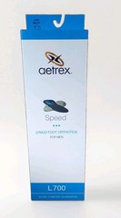 Aetrex Men’s L700 Speed Lynco Orthotics Medium/High Arch Support Size 8