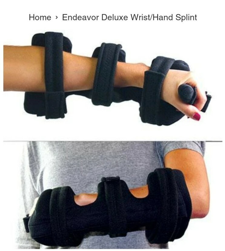Precision Medical Supply * Endeavor Deluxe Wrist/Hand Splint * Includes Mesh Bag