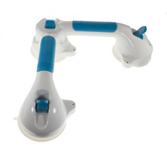 Large Suction Cup Grab Bar 17″ Shower Bathroom Safety Grip Hand Rail Assist Bar