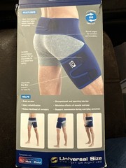 Neo G Groin Support Brace, Adult, Universal One Size, Adjustable
