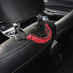 2Pcs Headrest Grab Handles Car Front Rear Seat Back Roll Bar Grip Handles Kit