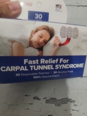 Carpal AID Patches for All Size Hands 28 Patches Read