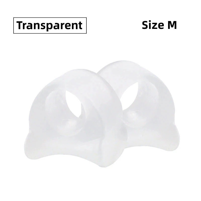 1Pair Gel Silicone Bunion Corrector Toe Separator Hallux Valgus Straightener