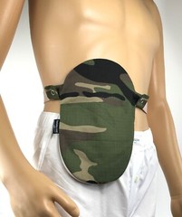 Camo Ostomy Colostomy Urostomy Pouch Bag Fastomy Cover For Convatec & Hollister