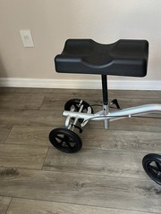 Nova Knee Scooter TKW-12 Adjustable Steerable Black w/Basket 300 lb capacity