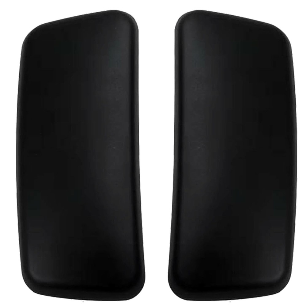 HYEJDRV Chair Armrest Replacement, Arm Pad Caps Replacement for Haworth Black