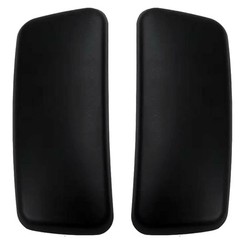 HYEJDRV Chair Armrest Replacement, Arm Pad Caps Replacement for Haworth Black