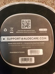 Aloe Care Health Medical Alert System, Smart Hub and wearable Pendant