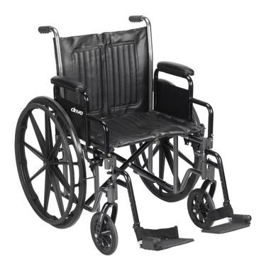 Drive Medical SSP216DFA-SF Silver Sport 2 Wheelchair